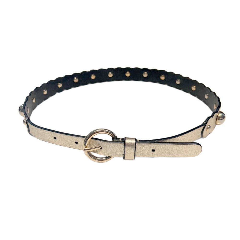 SANDRO Leather belt, size T1 - Picture 1 of 5